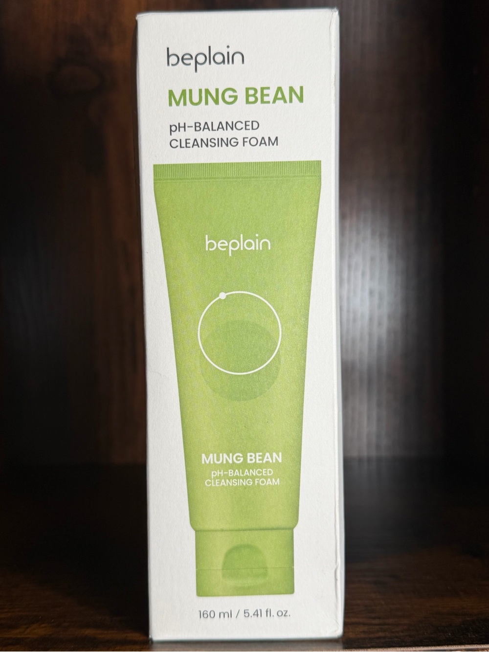 Beplain Mung Bean pH-Balanced Cleansing Foam 160ml NEW SEALED